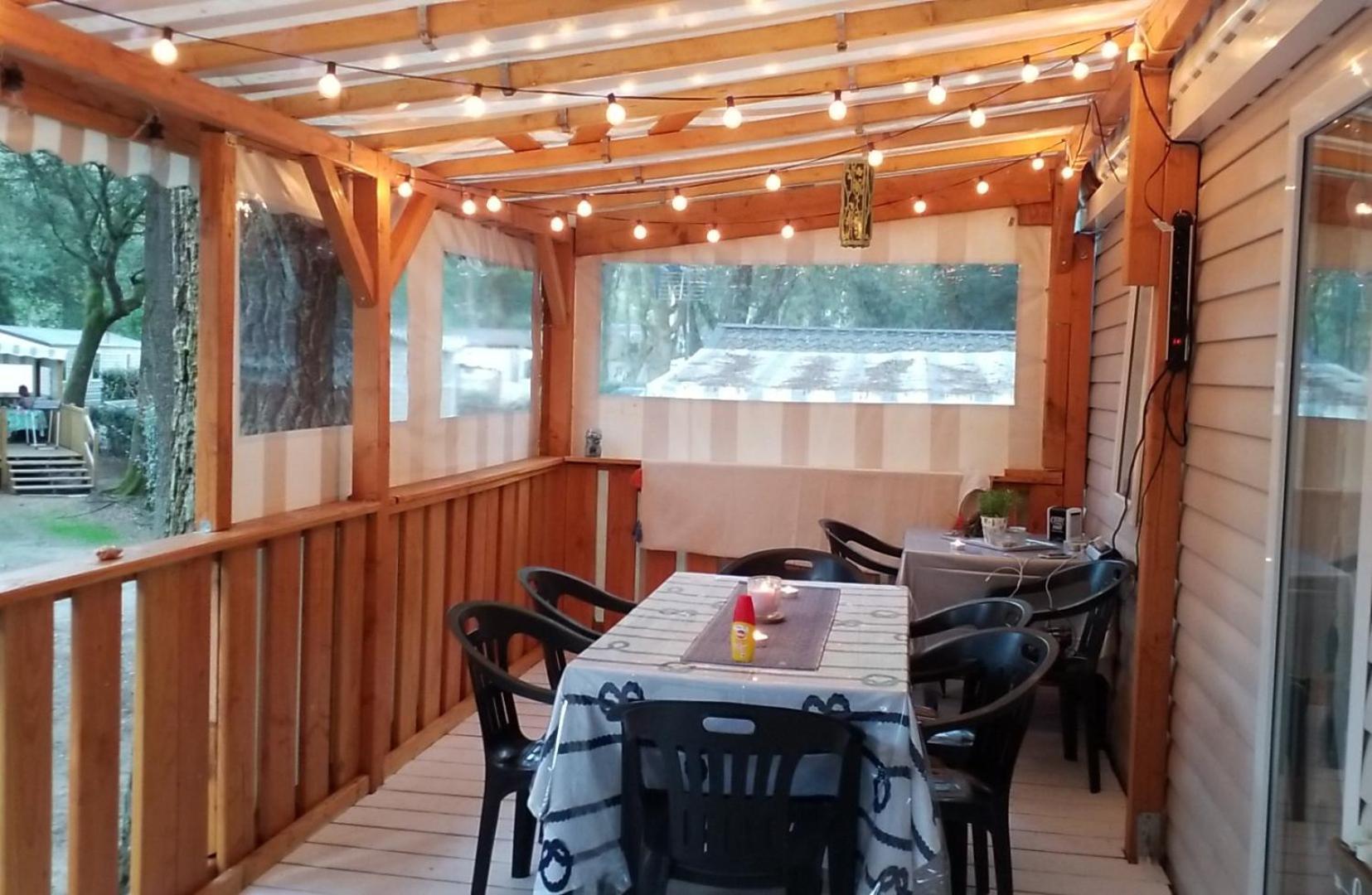 Mobil Home Aventura 6-8 Personnes Tout Confort Сен-Бревен-ле-Пен Экстерьер фото